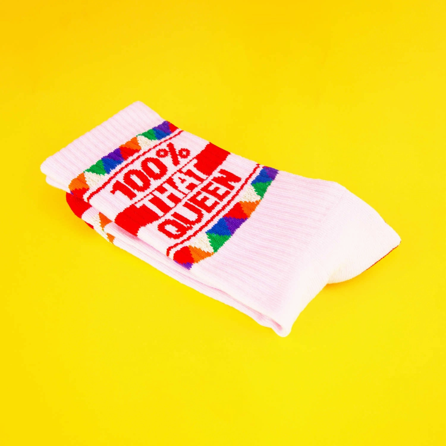 100% That Queen - Gym Crew Socks