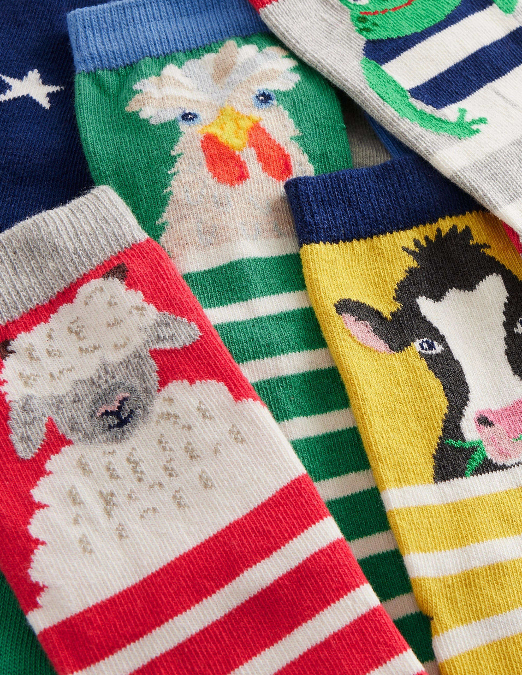 7-Pack Socks-Multi Farm
