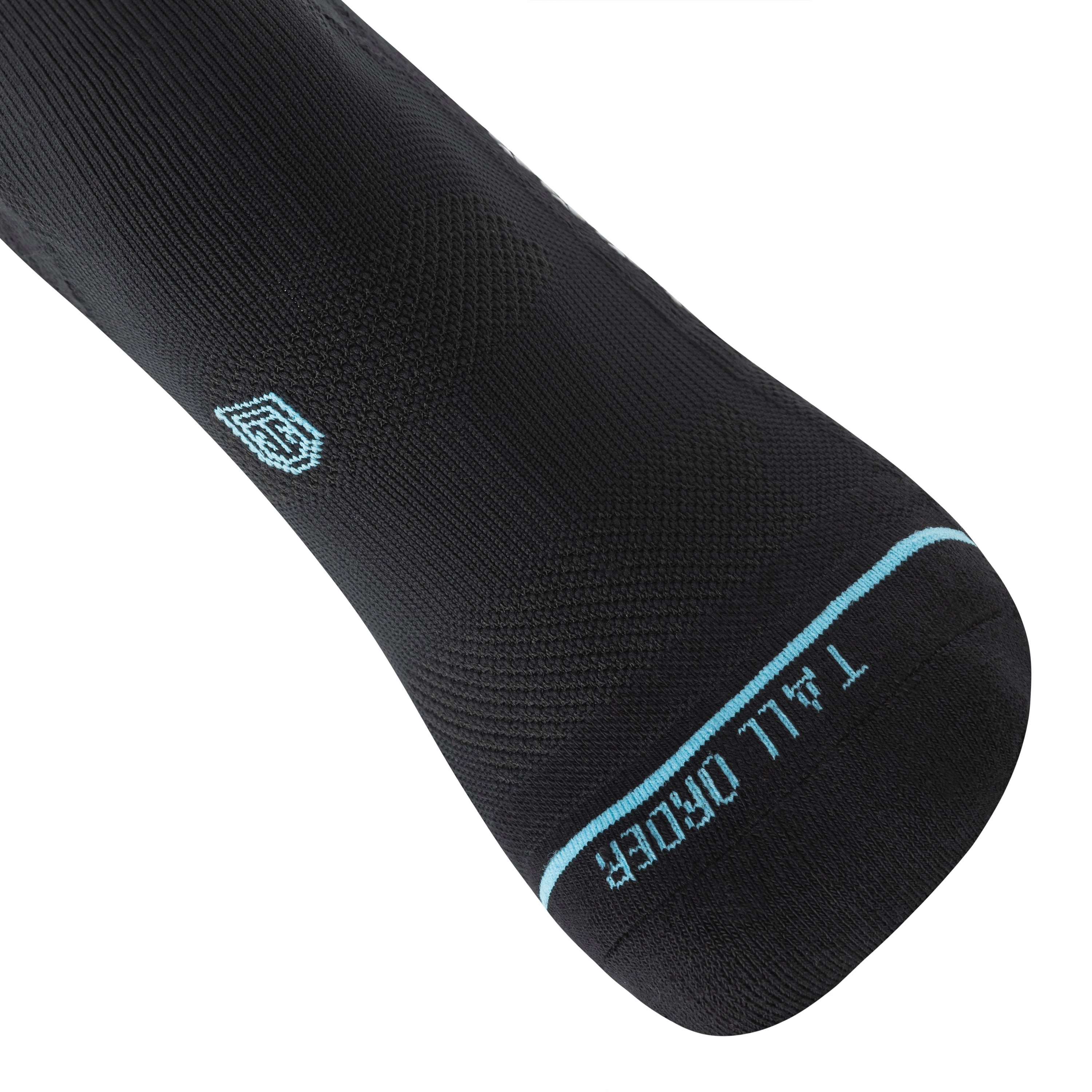 All Sport Performance Over the Calf Gripper Sock - Black