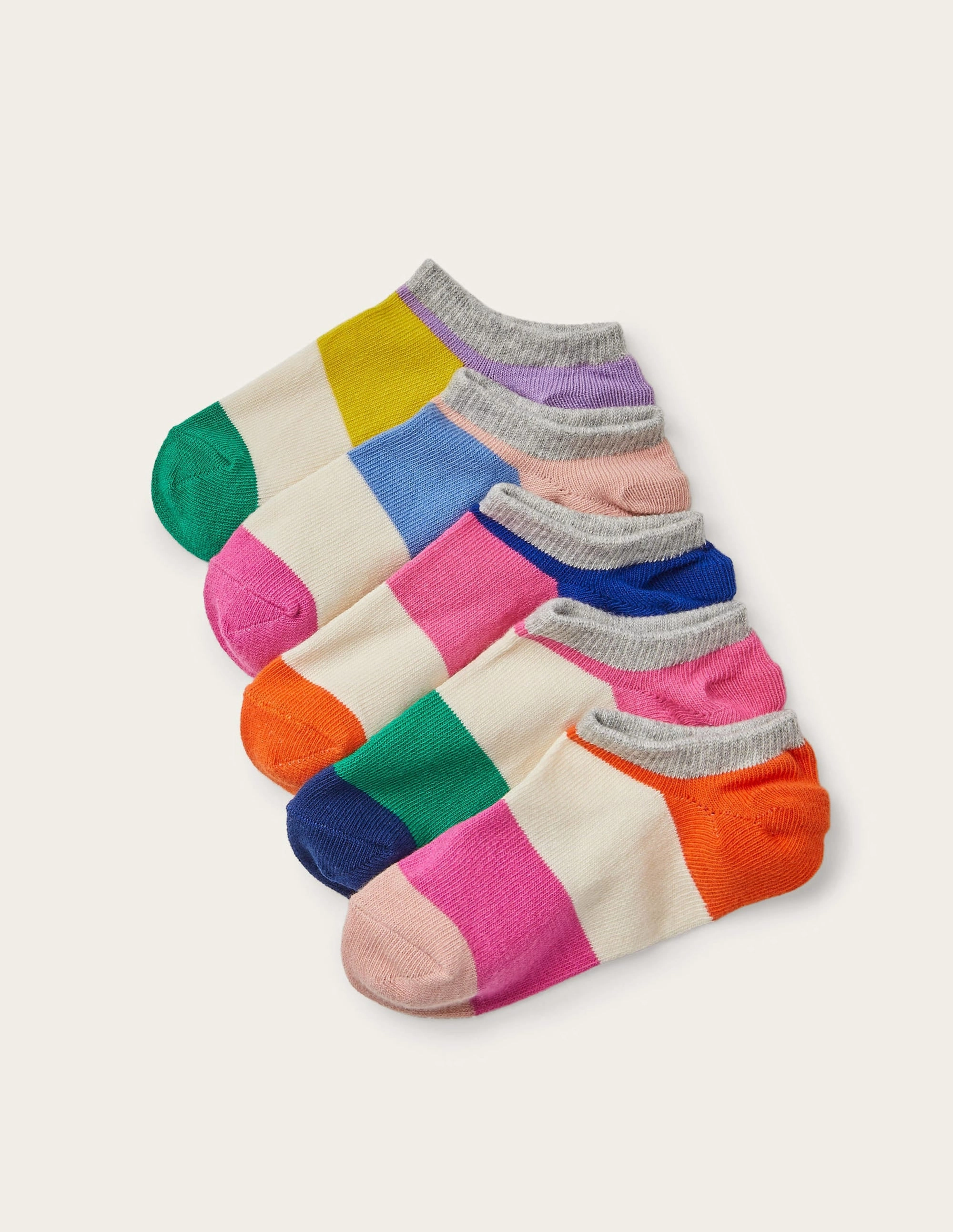 Ankle Socks 5 Pack-Multi