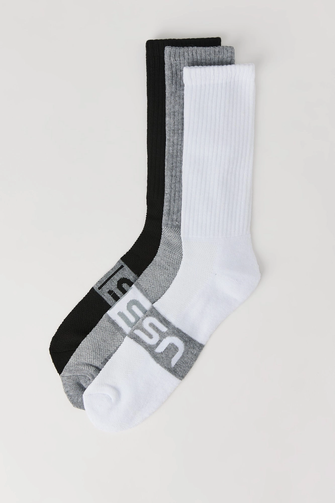 Athletic Arch Support Crew Socks (3 Pack)