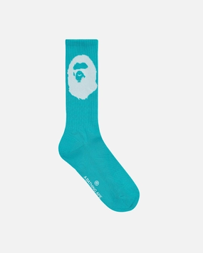 Big Ape Head Socks Green