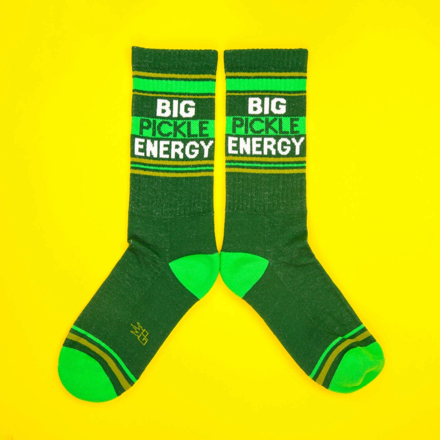 Big Pickle Energy - Gym Crew Socks
