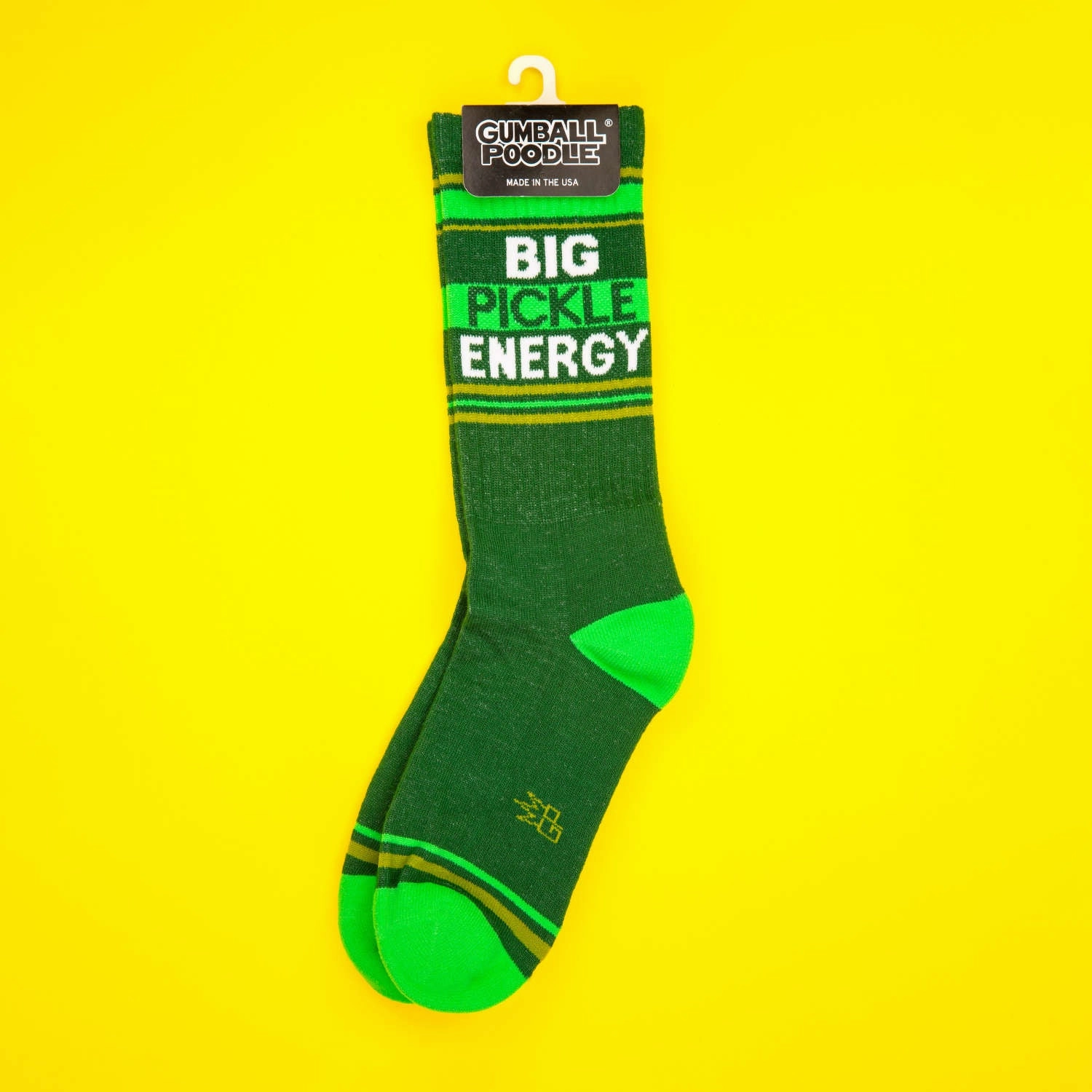 Big Pickle Energy - Gym Crew Socks
