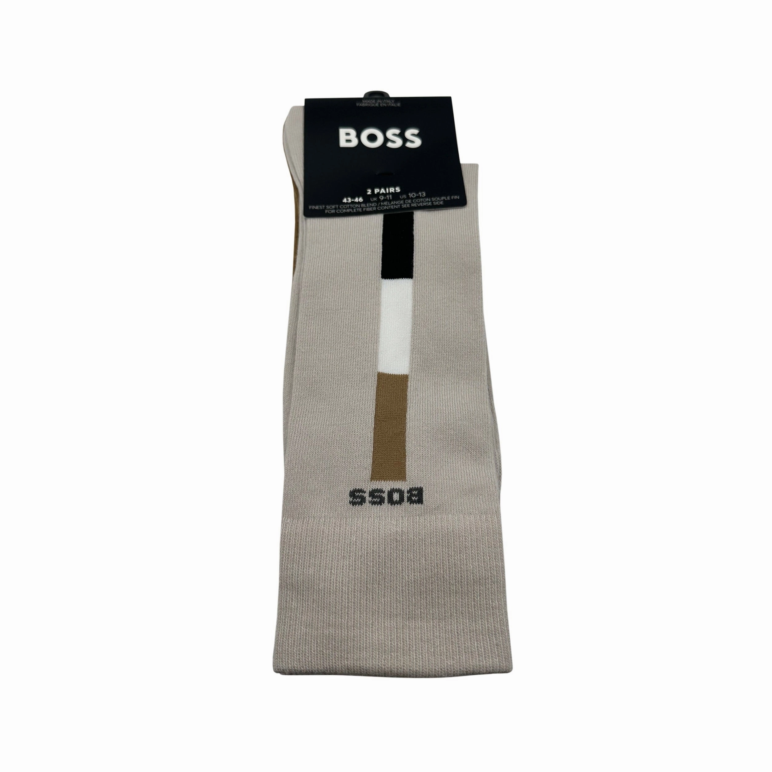 BOSS 2 Pair RS Iconic Stripe Socks