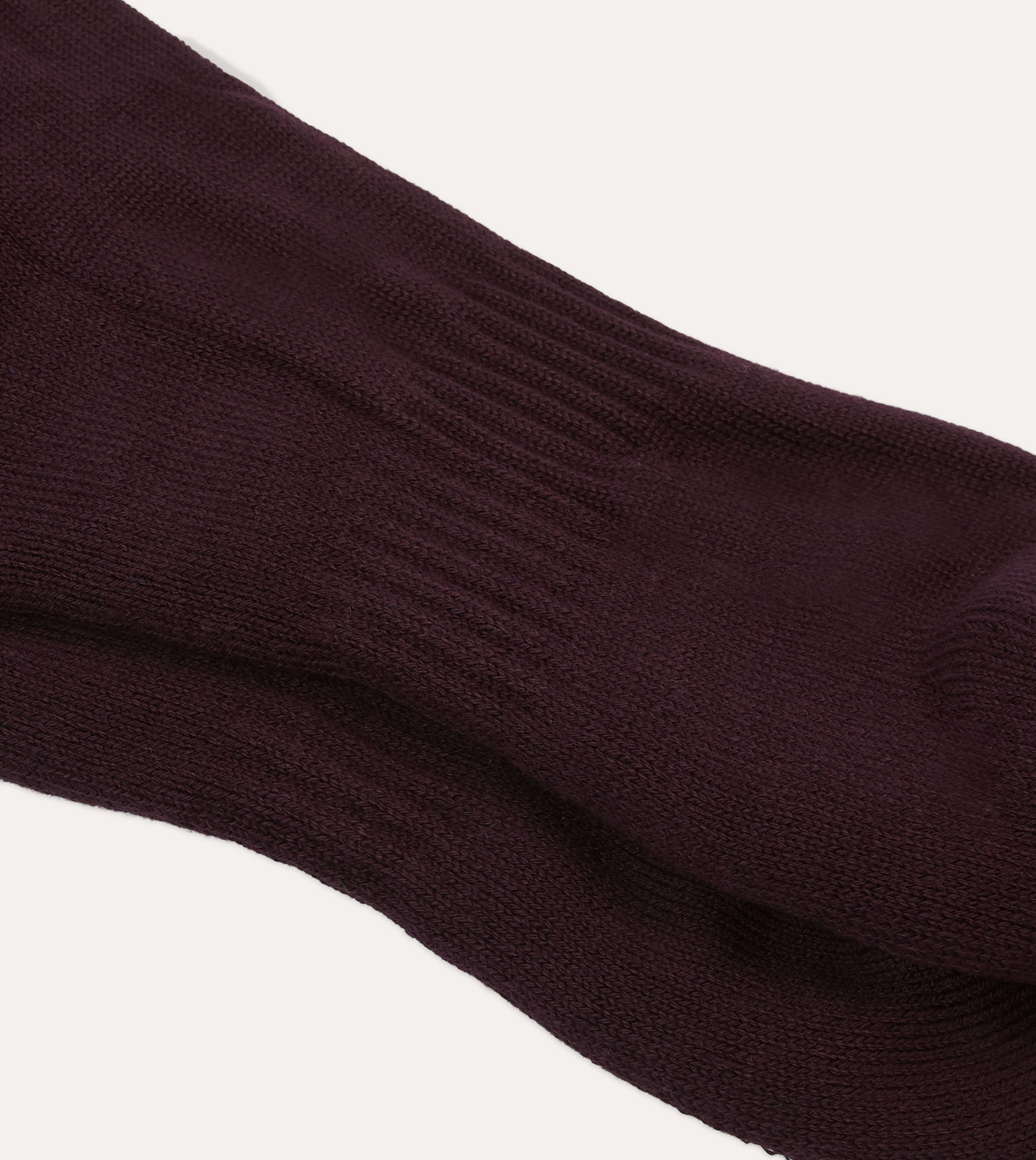 Brown Cotton Sports Socks