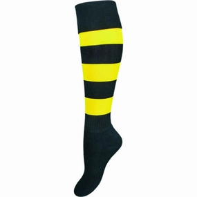 Burley Sekem Richmond Tigers AFL Elite Adults Football Socks