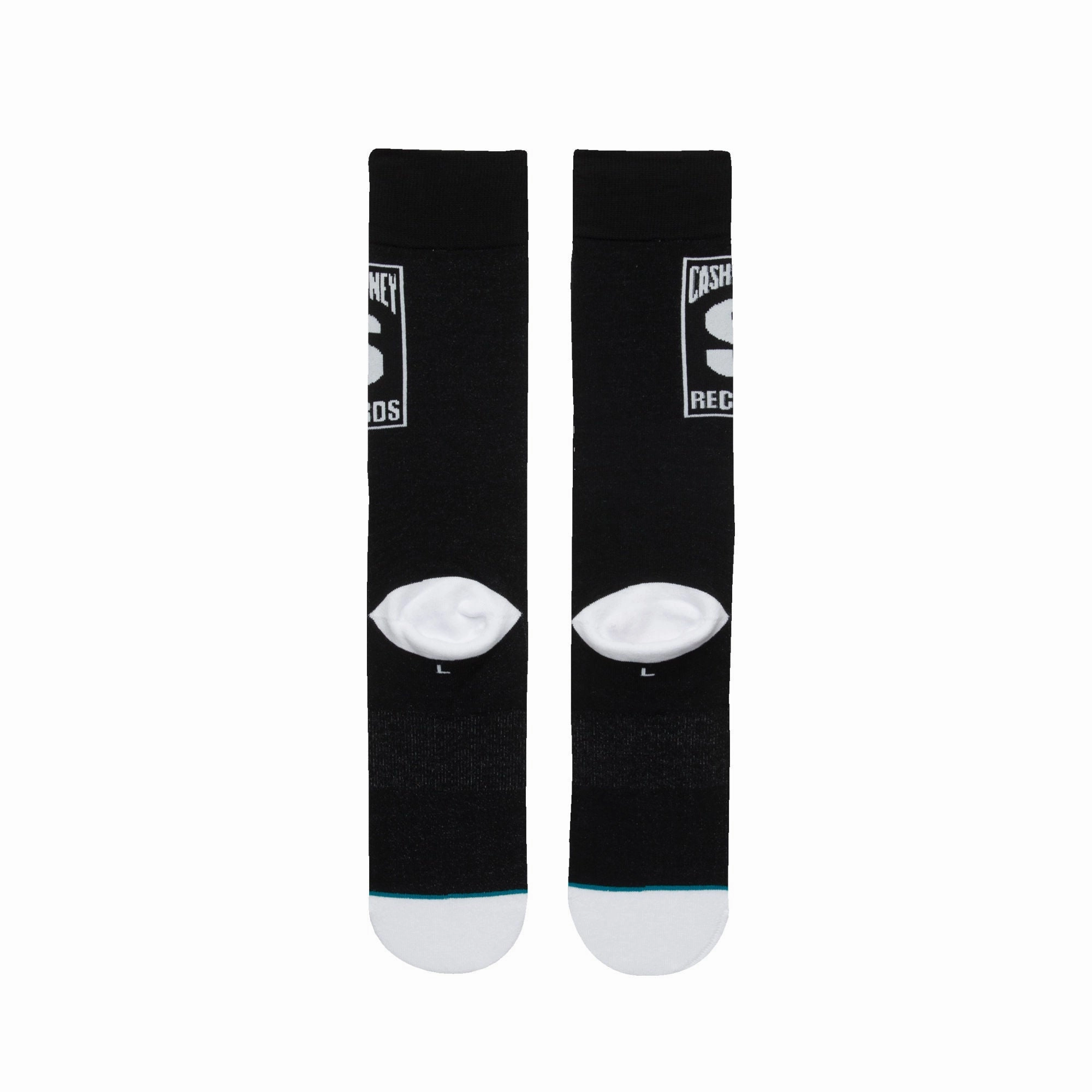 Cash Money Records Crew Socks Men's - Black/White