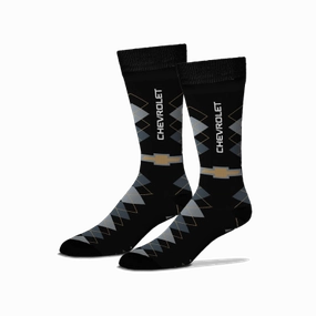 Chevrolet Argyle Crew Socks