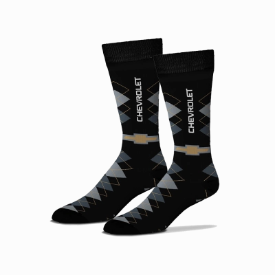 Chevrolet Argyle Crew Socks