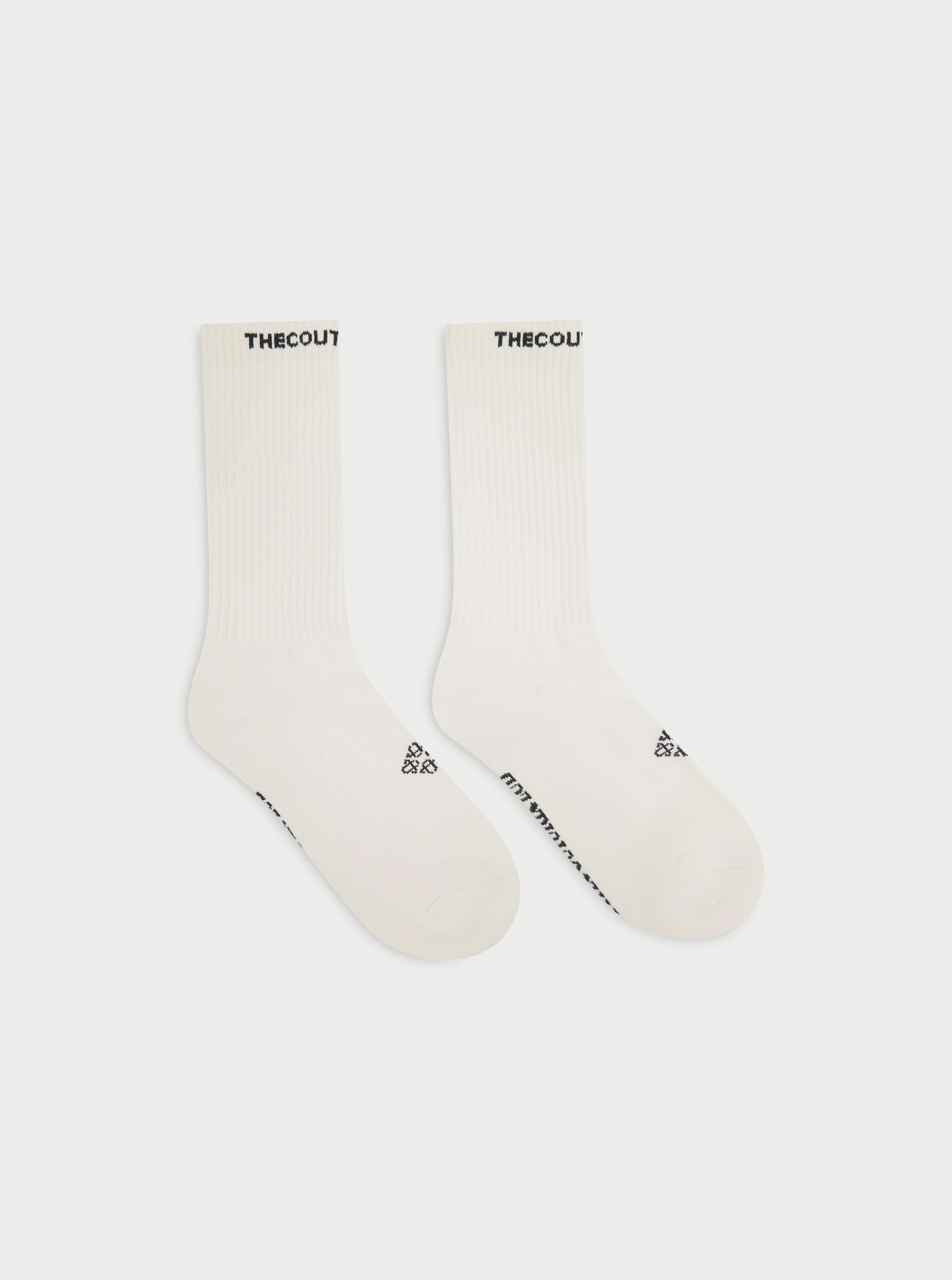 COPYRIGHT SPORTS SOCKS - OFF WHITE