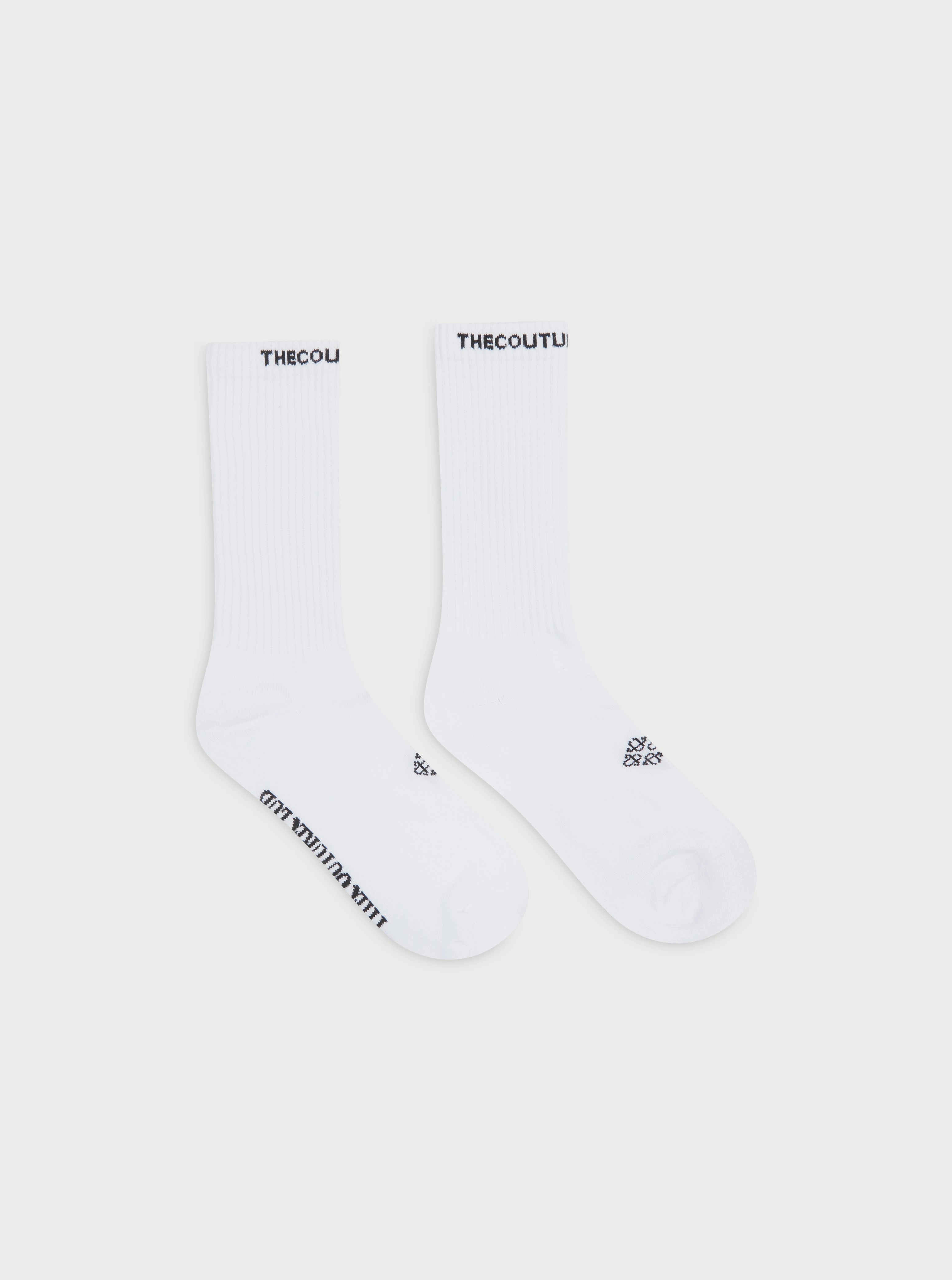 COPYRIGHT SPORTS SOCKS - WHITE