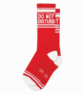 Do Not Disturb - Gym Crew Socks