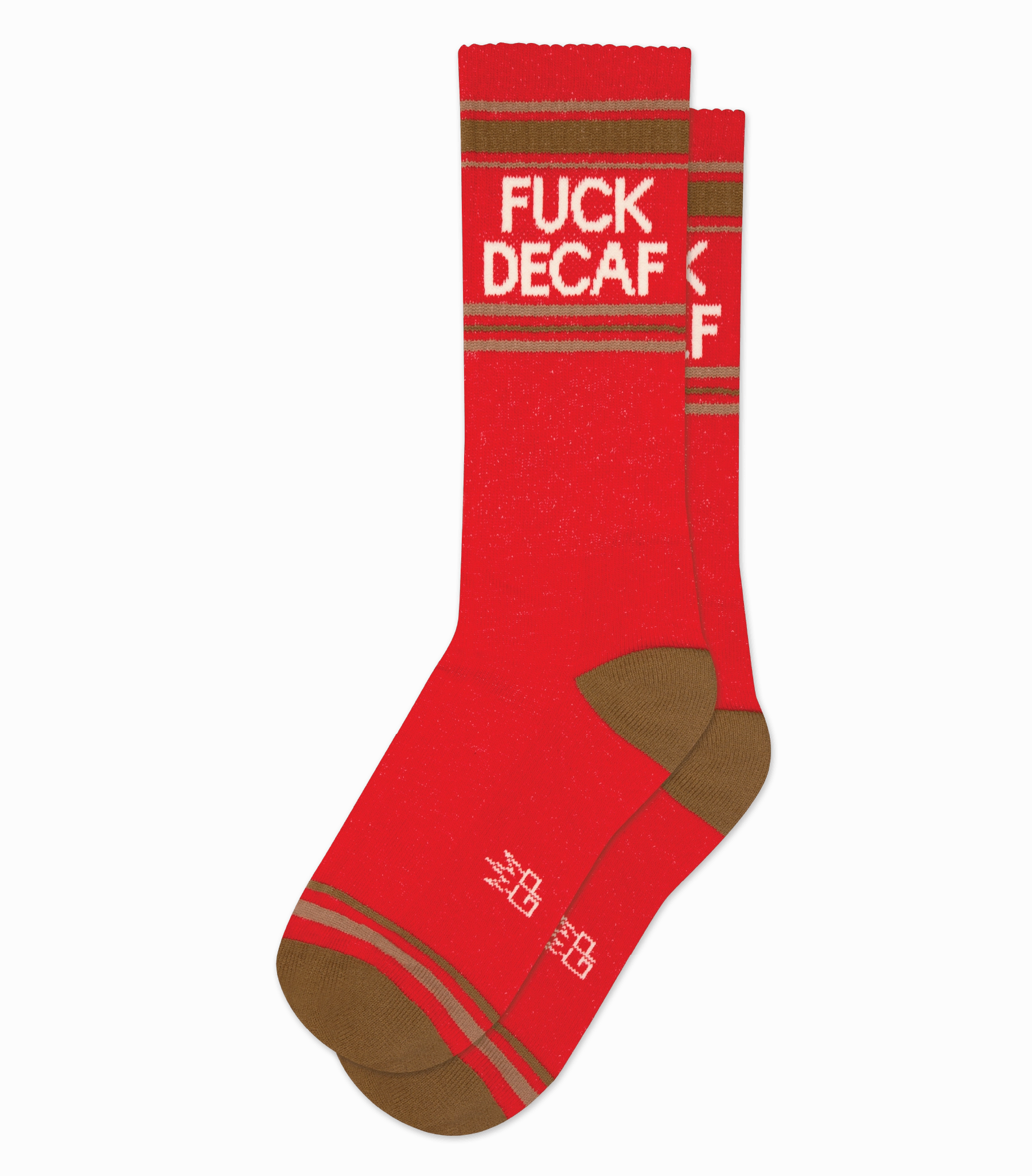 Fuck Decaf - Gym Crew Socks