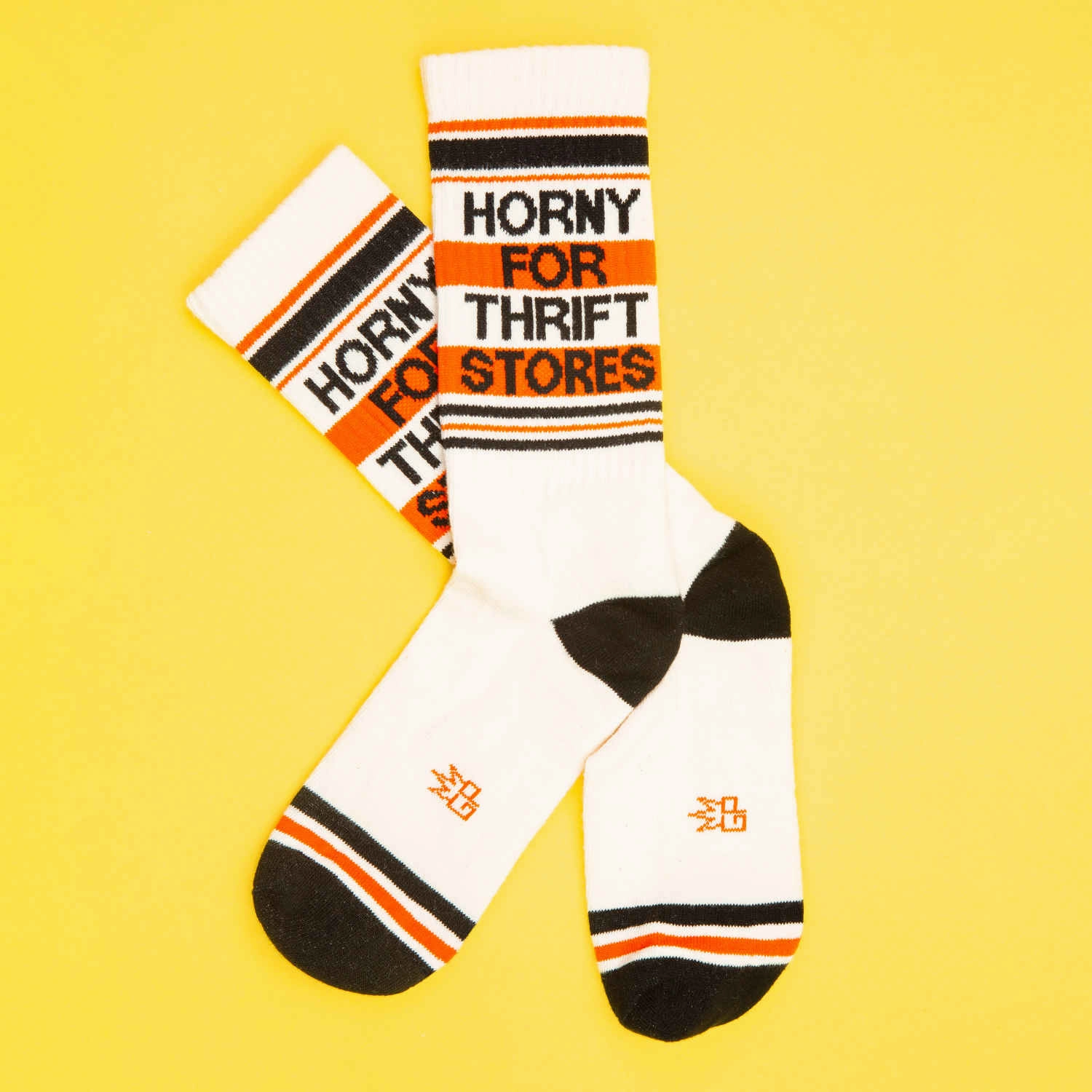Horny for Thrift Stores - Gym Crew Socks