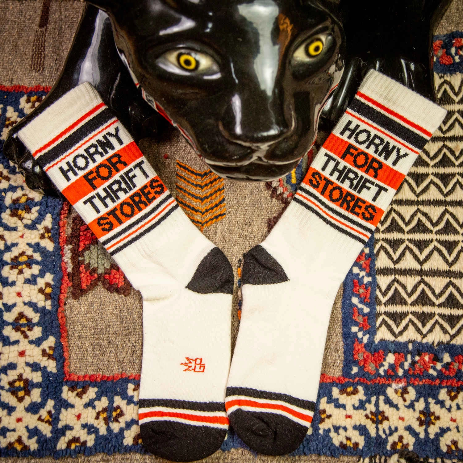 Horny for Thrift Stores - Gym Crew Socks