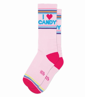 I ❤️ Candy - Gym Crew Socks