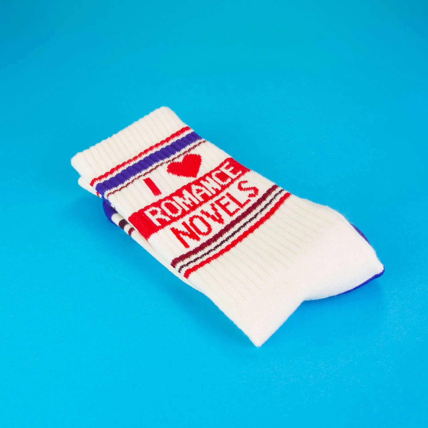 I ❤️ Romance Novels - Gym Crew Socks