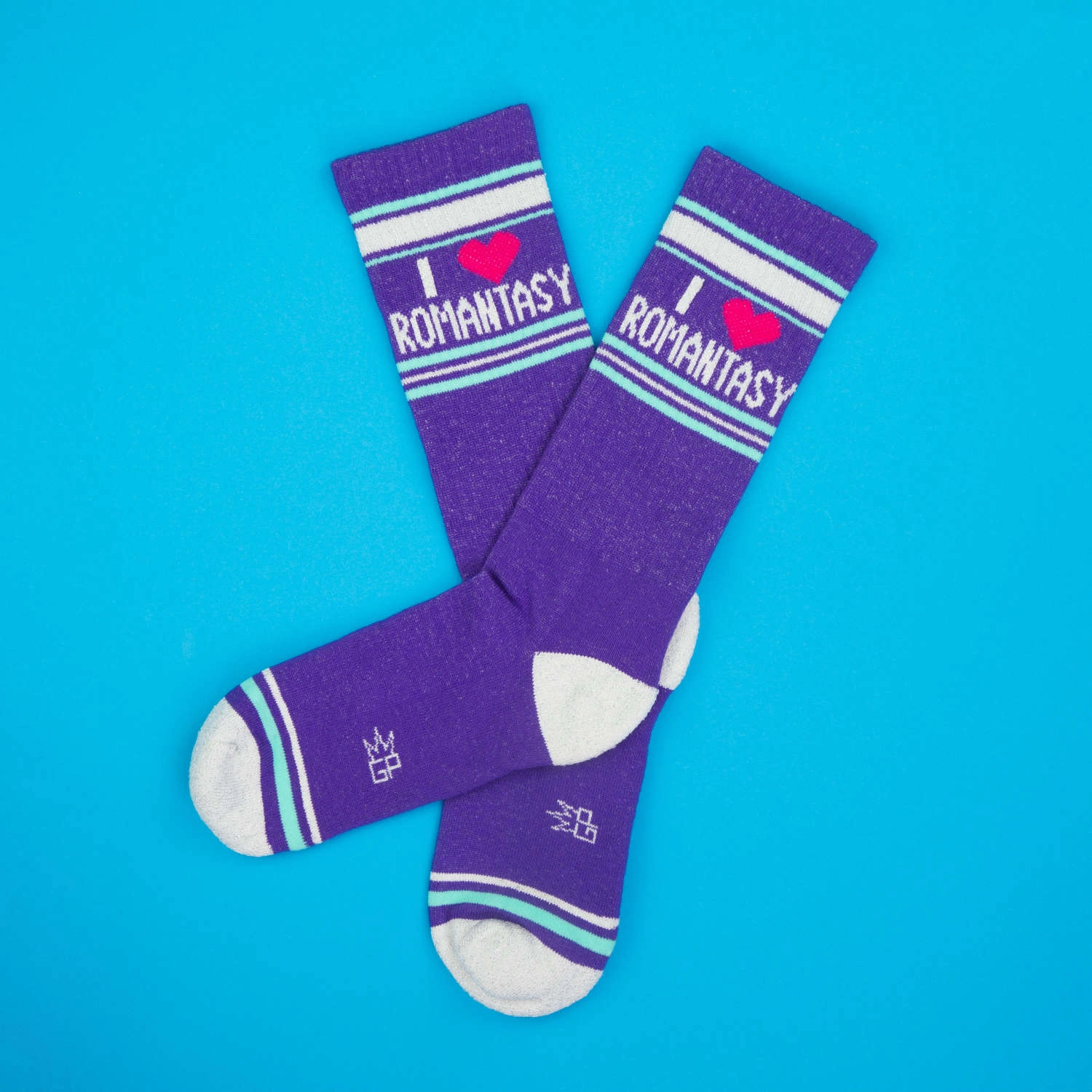 I ❤️ Romantasy - Gym Crew Socks