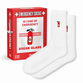 In Case of Emergency, Break Glass! Socks