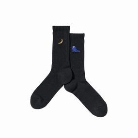 KAWS x Uniqlo Warhol Banana Socks Black