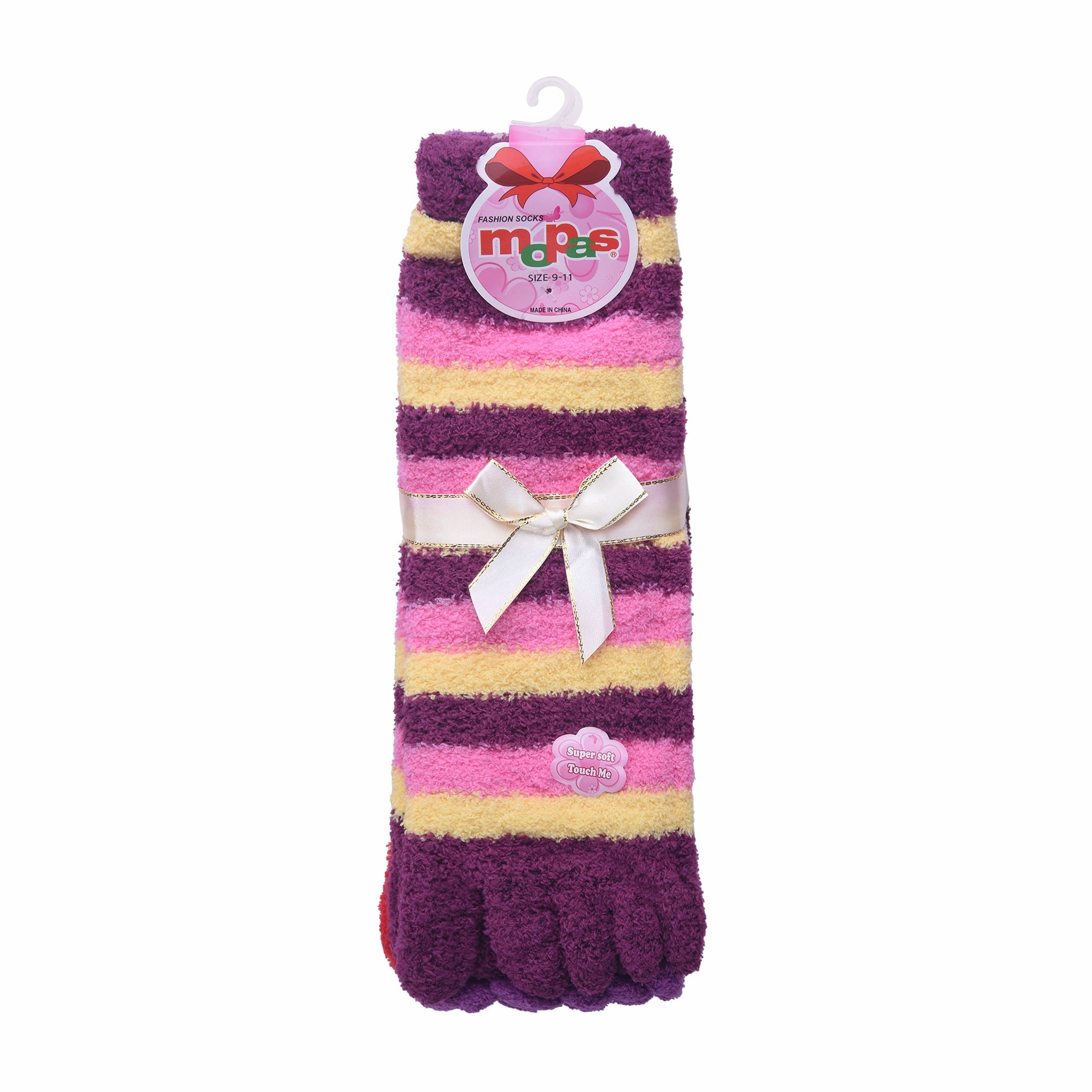 MAMIA LADIES WINTER TOE SOCKS (30701_P-ASST)
