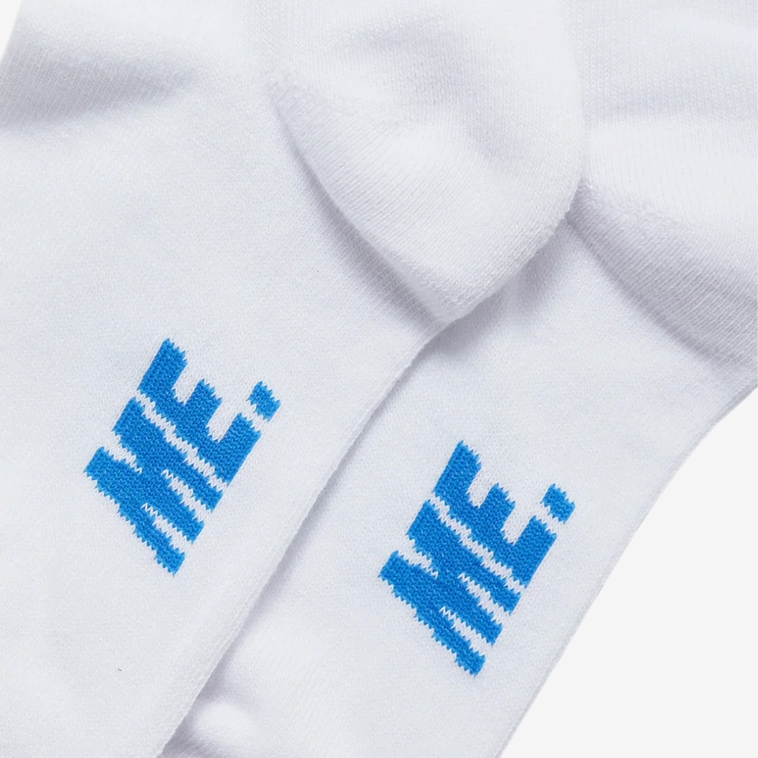 melody ehsani manifest socks (white/rainbow)