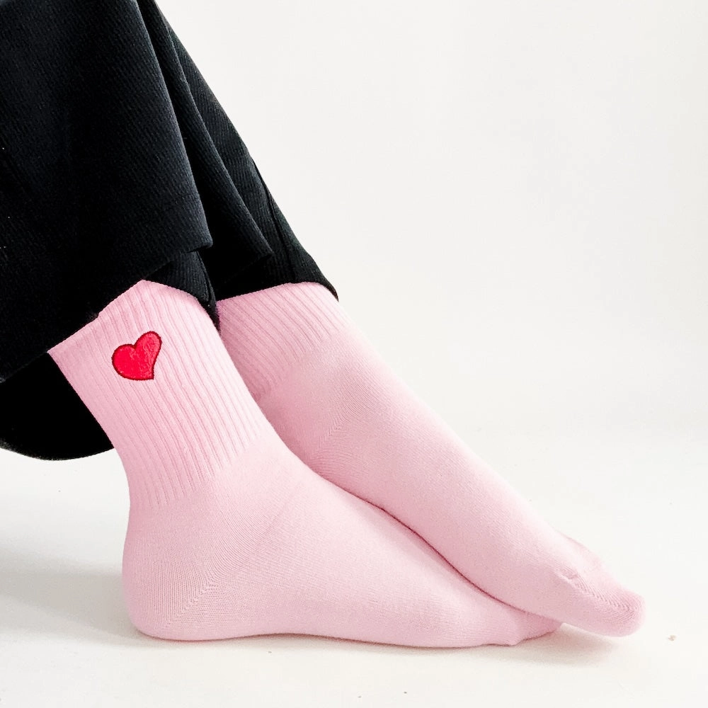 My Heart Valentines Mid-Calf Socks