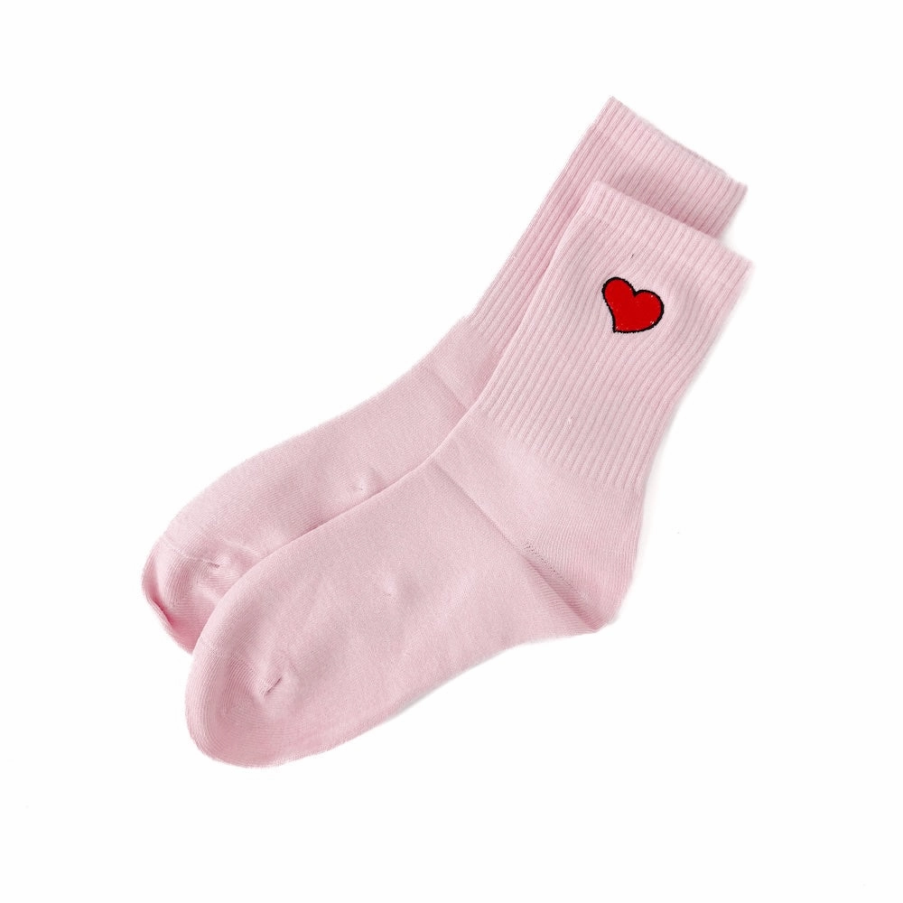 My Heart Valentines Mid-Calf Socks