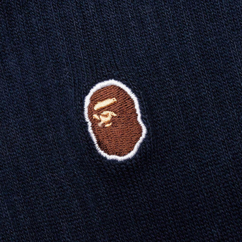 One Point Socks - Navy