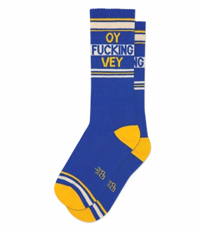 Oy Fucking Vey - Gym Crew Socks