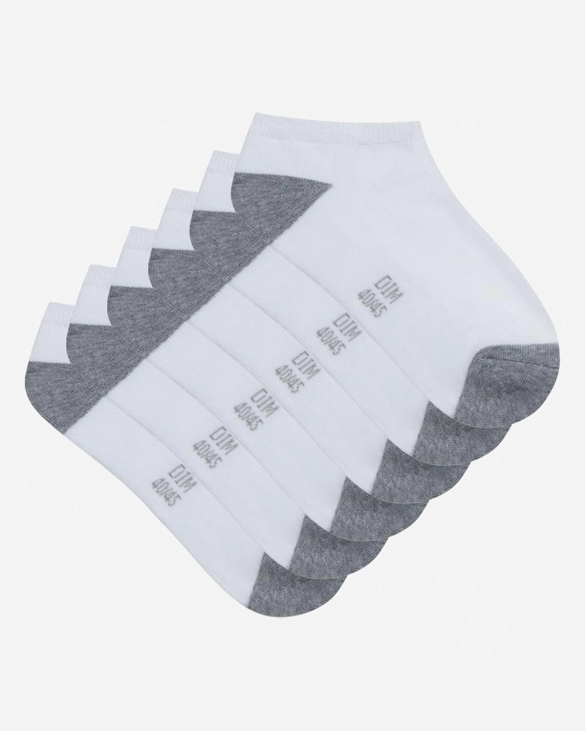 Pack of 3 pairs of invisible trainer socks for men