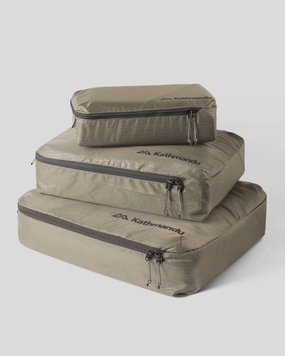 Packing Cube Set - Three pack - Beech Lines Print