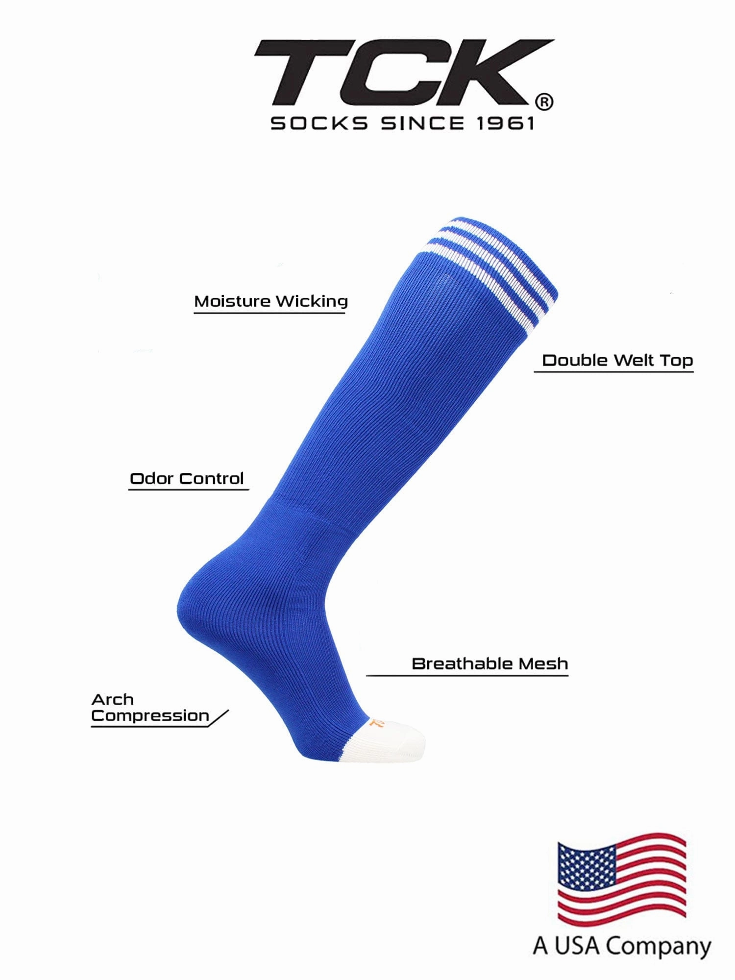 Prosport Tube Socks Striped