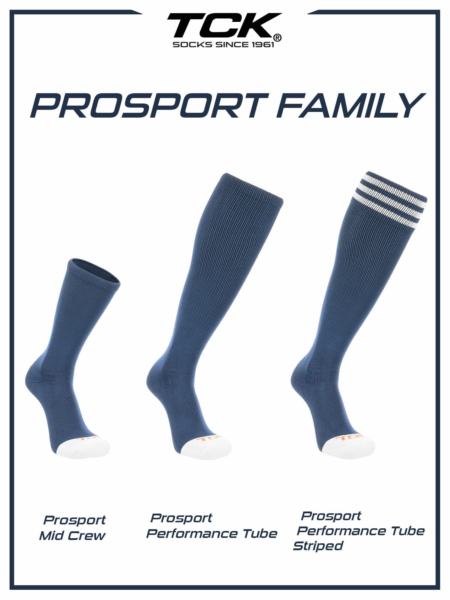Prosport Tube Socks Striped