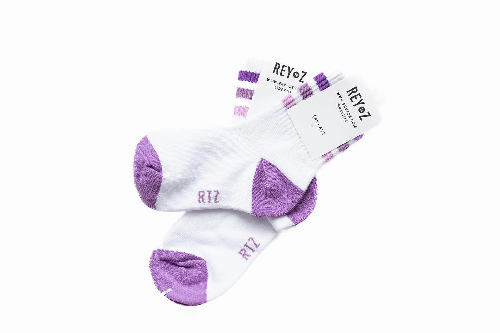 Purple Stripe Socks