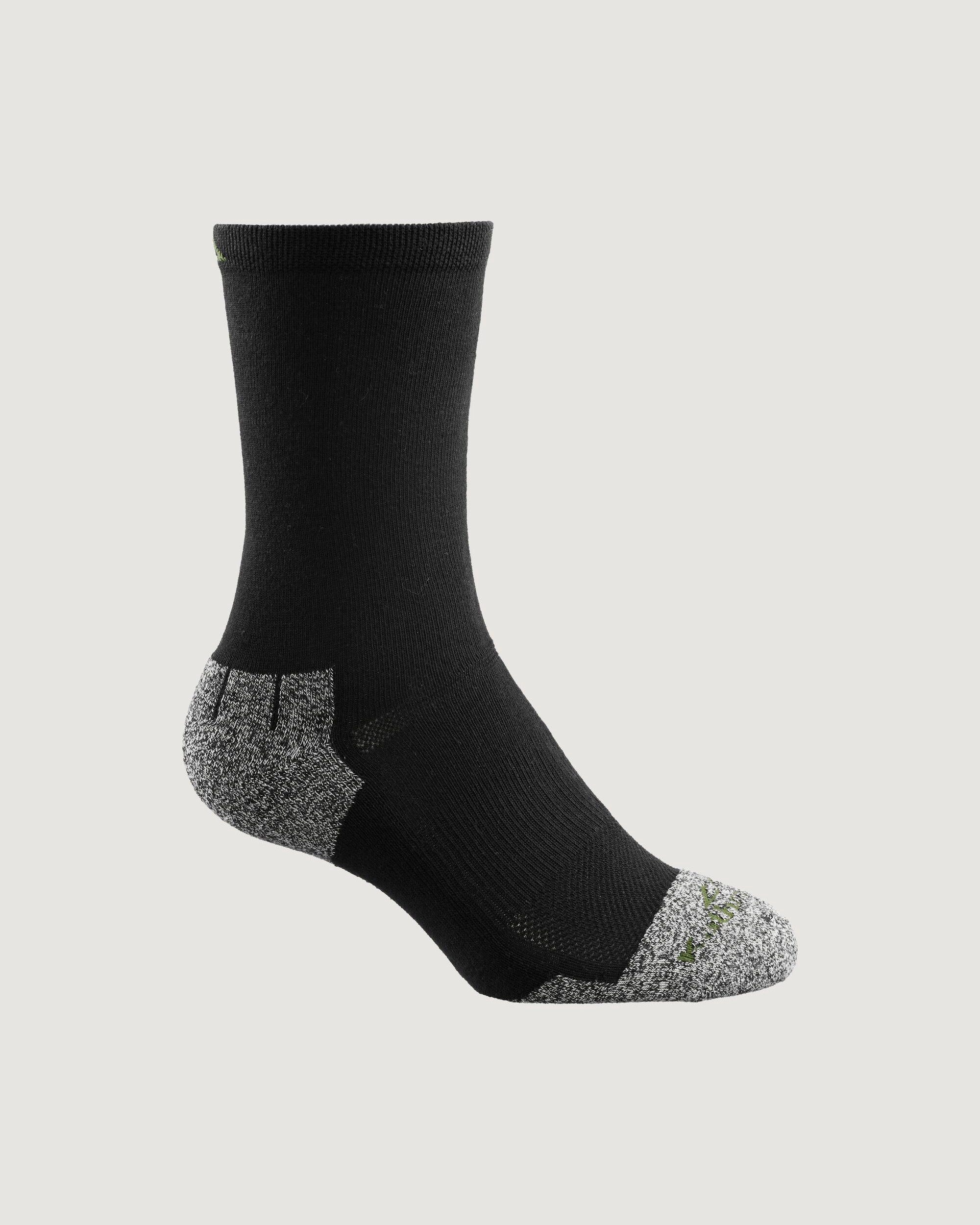 quickDRY Travel Socks - 2 Pack - Black