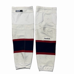Reebok - Used OHL Game Sock - (Cream/Navy/Red)