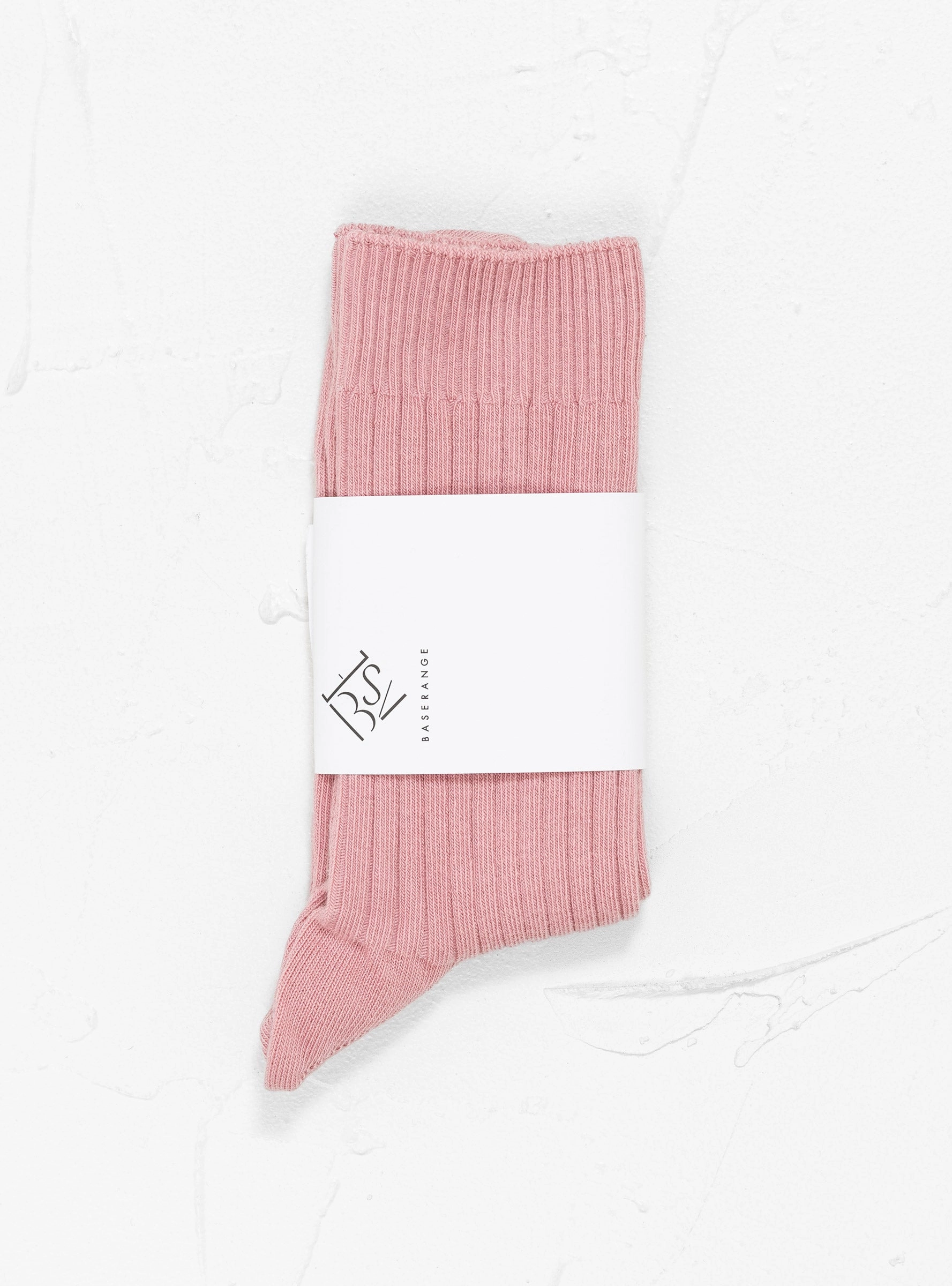 Rib Overankle Socks Bridge Brown