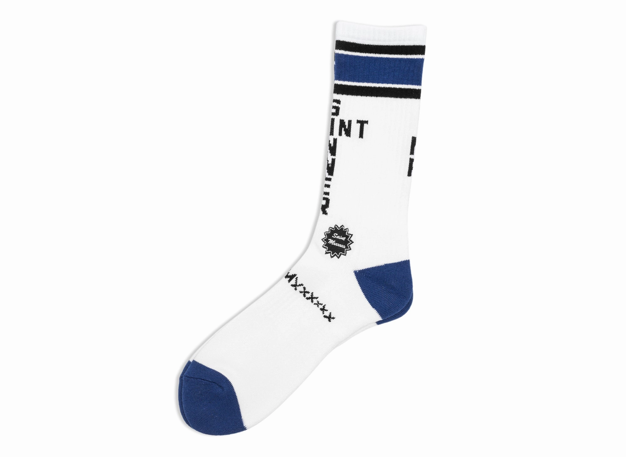 Saint Michael Saint Sinner Socks in Blue xld