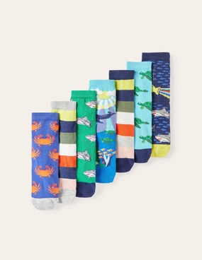 Sock Box 7 Pack-Multi Underwater
