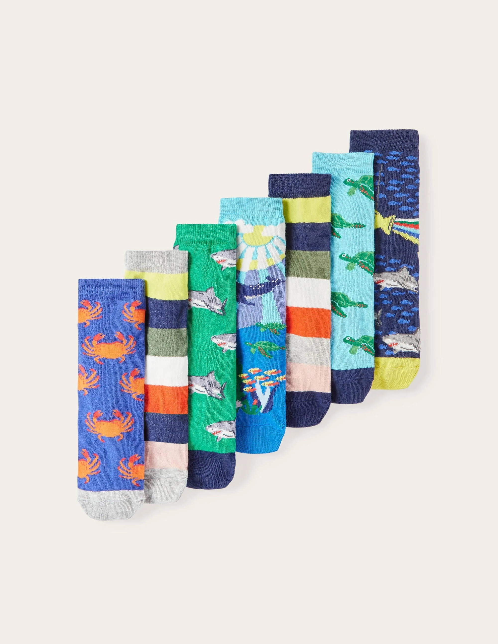 Sock Box 7 Pack-Multi Underwater