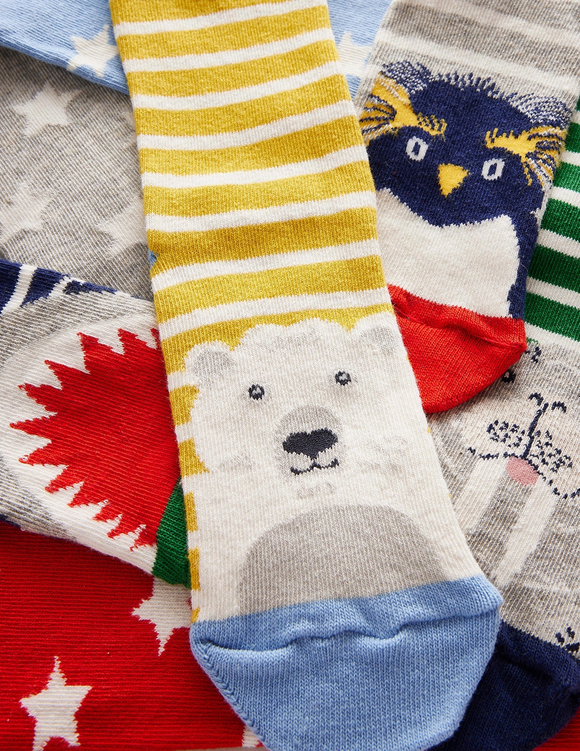 Socks 7 Pack-Arctic Animals