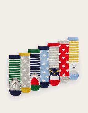 Socks 7 Pack-Arctic Animals