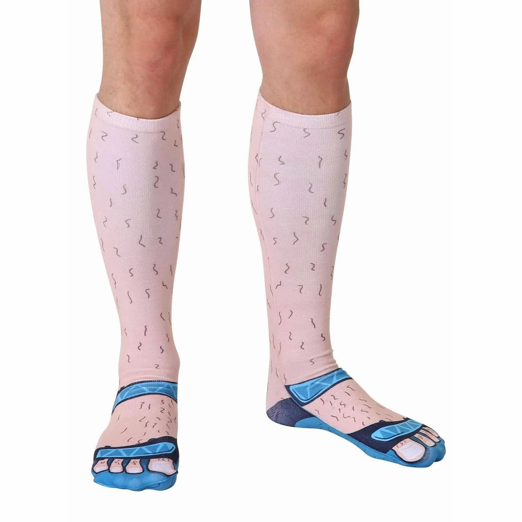 Socks and Sandals Pale
