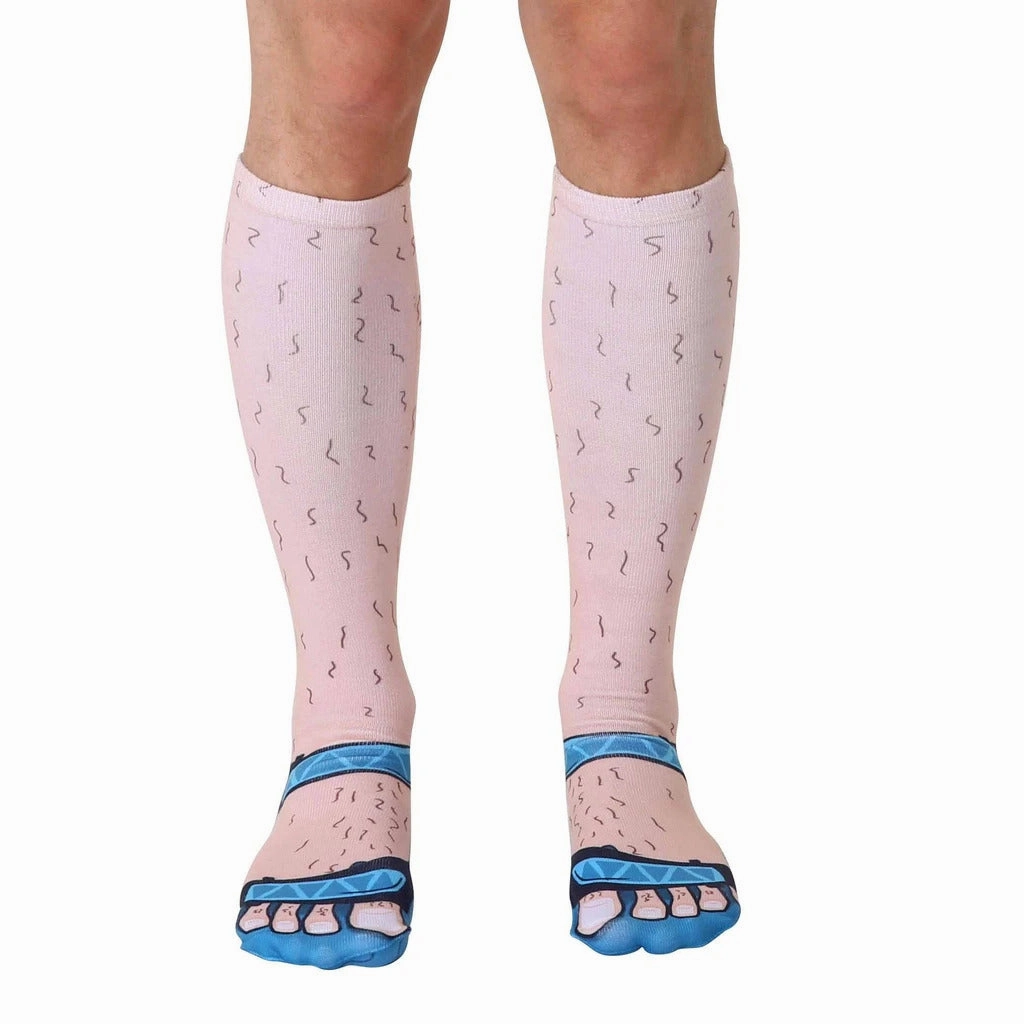 Socks and Sandals Pale