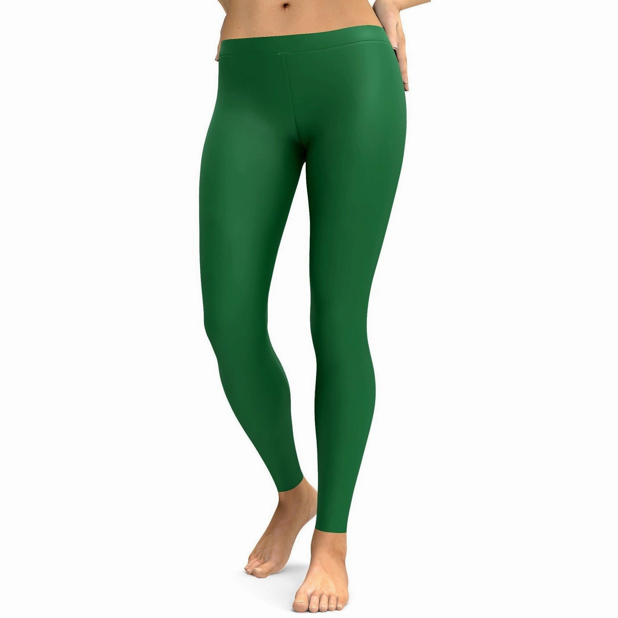 Solid Irish Green Leggings