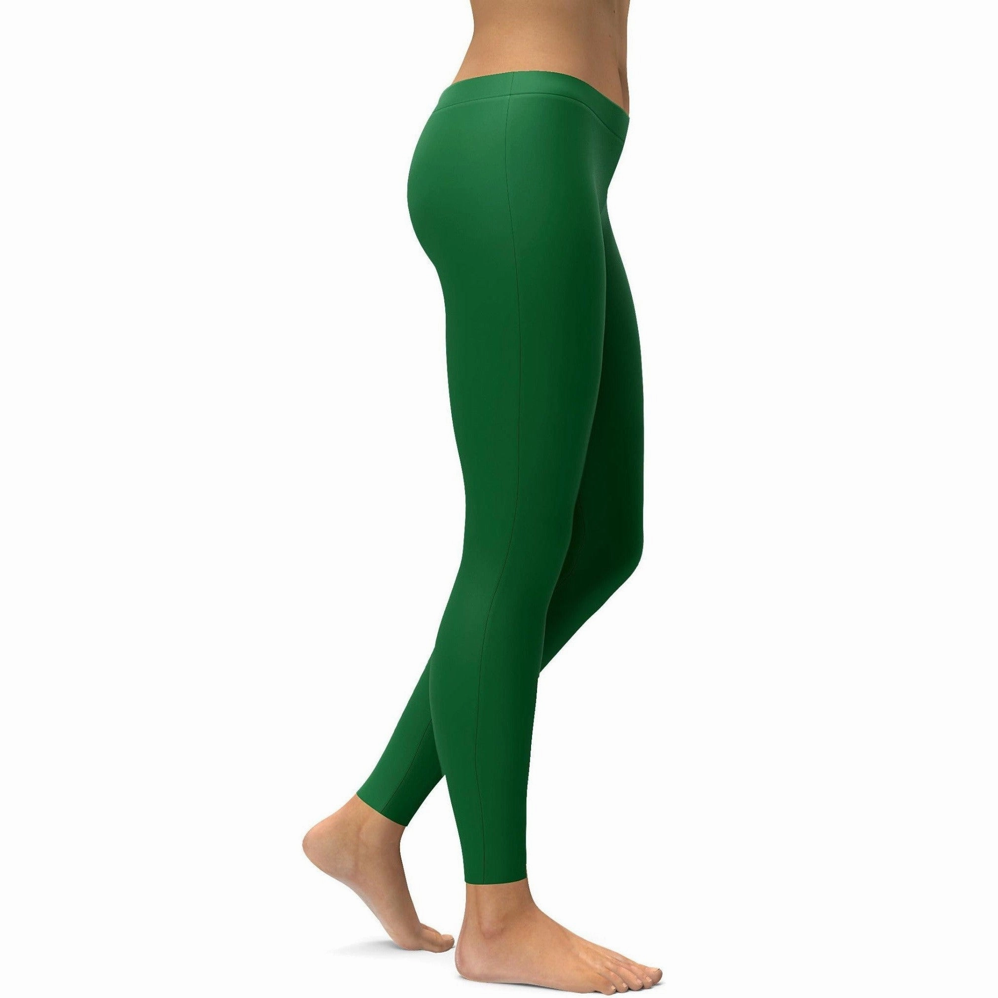 Solid Irish Green Leggings