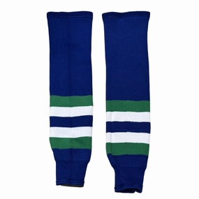 SP Knit Socks - (Blue/Green/White)
