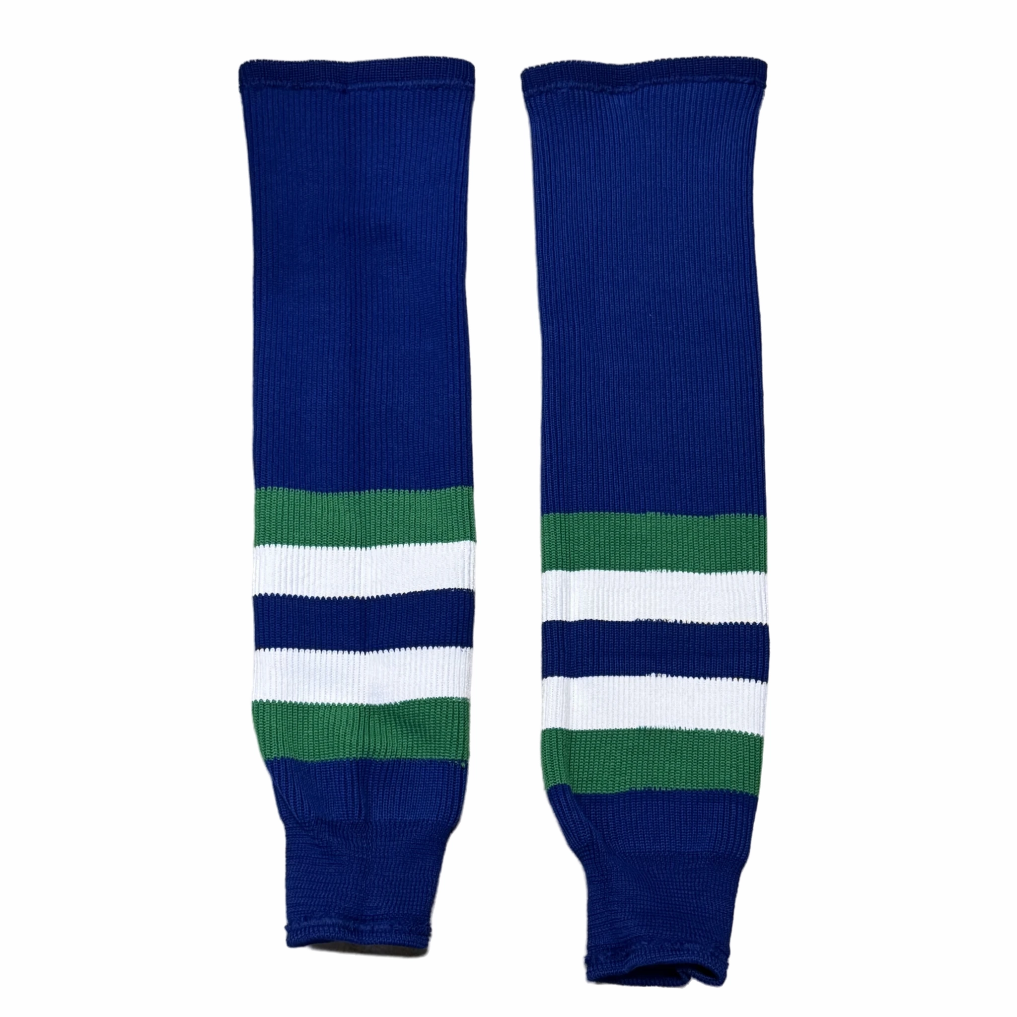 SP Knit Socks - (Blue/Green/White)